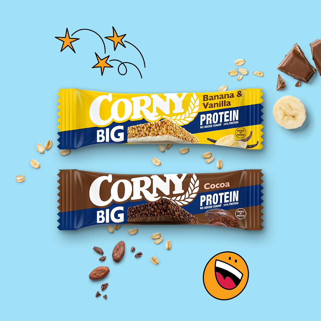 CZ Banner Granola Corny BIG Protein