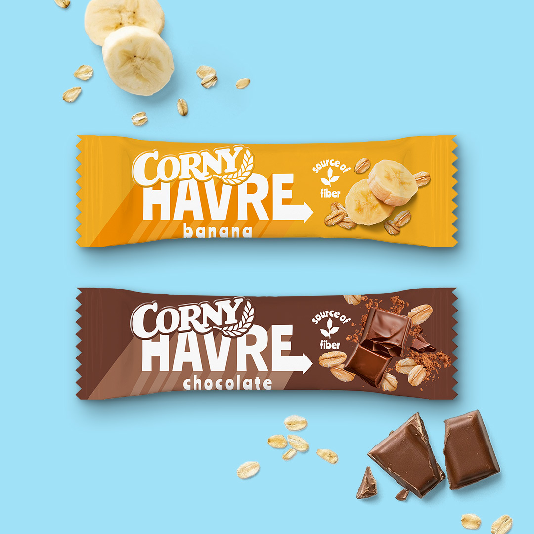 Corny Havre Banana and chocolate