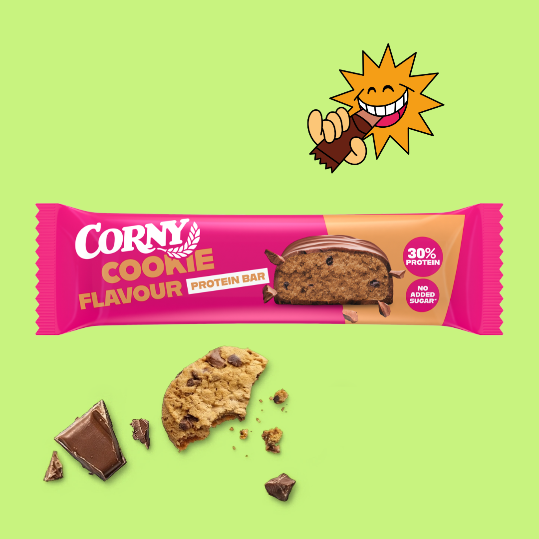 Corny Protein Power Cioccolato al gusto Biscotto